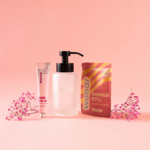 CHERRY BLOSSOM | Handsoap bottle + refill - Image 3