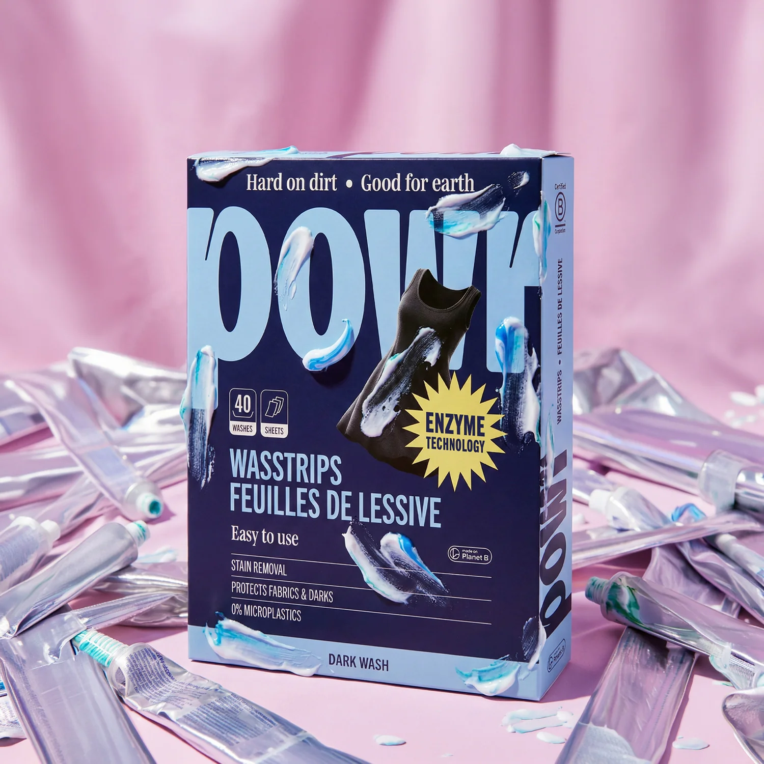 POWR Wasstrips voor donkere was - Image 4